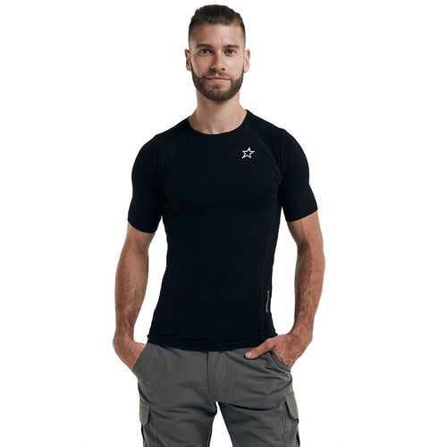 Remera Manga Corta Térmica Alaska Saukan Bamboo Eco Series Hombre