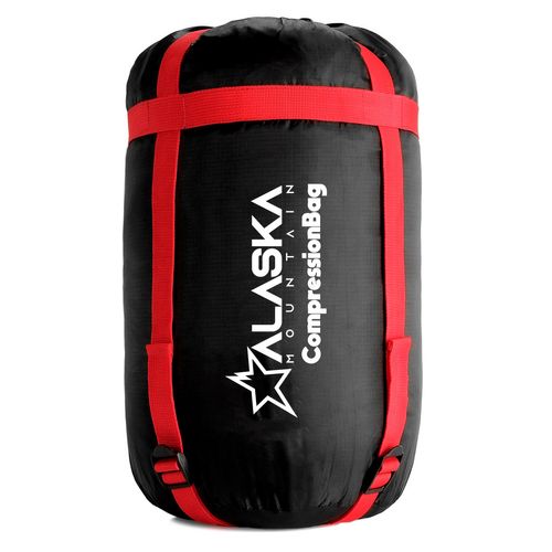 Bolsa De compresión Alaska Black Camping 50x22 cm