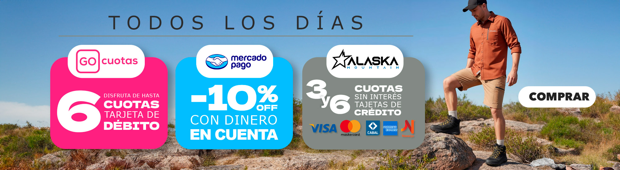 Promociones bancarias en Alaska Mountain